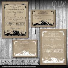 Items Similar To Rustic Mountain Wedding Invitation Set Woodsy Wedding Invites Outdoor Nature Invite Woodland Wedding Template Mountains Forest Printable On Ets Mountain Wedding Invitations Chalkboard Wedding Invitations Rustic Wedding Stationery