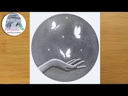 How To Draw Magical Butterflies In Hand Pencil Sketch For Beginners Night Scenery Drawing Myhobbyclass Com You can easily insert these shapes with a click or two, but once in a while you may get stumped. beginners night scenery drawing