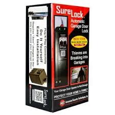 Door opener to automatically lock your home's garage door every time it is closed and unlock it when it is opened. Surelock Automated Garage Door Lock Slgdl7 The Home Depot Garage Door Lock Automated Garage Doors Garage Doors