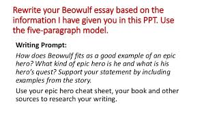 Essay Heroes Beowulf Custom Paper Sample