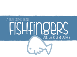 Fish Fingers Font Comic Font Lettering Cool Fonts
