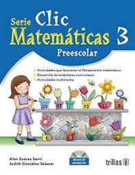 El material de escuela dominical en e. Libro Clic 3 Matematicas Preescolar Incluye Cd Interactivo Alan Suarez Santi Isbn 9786071713698 Comprar En Buscalibre