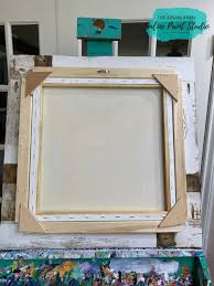 Westelm.com has been visited by 100k+ users in the past month Diy Rustic Wood Frames For Canvas Paintings The Social Easel