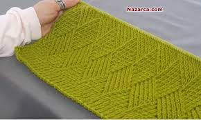 Capraz Baklava Orgu Modeli Turkce Videolu Ornek Nazarca Com Orgu Orgu Desenleri Orgu Projeleri