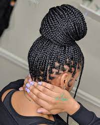 Pin On Braided Hairstyles Braided Hairstyles African Braids Hairstyles Hair Styles