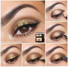 15 Wonderful Party Eye Makeup Ideas For 2014 Pretty Designs Golden Eye Makeup Eye Makeup Party Eye Makeup