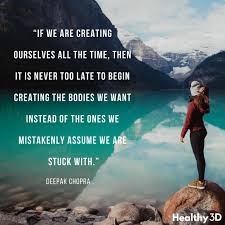 No matter what age you are, no matter how many past failures, it is never too late. Pin On Be Healthy Quotes