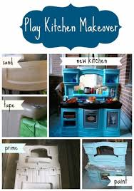 Step2 And Little Tikes Upcycle Ideas Play Kitchen Kitchen Makeover Kids Play Kitchen