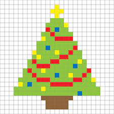 Crochet Christmas Tree Pixel Square Repeat Crafter Me Christmas Crochet Crochet Christmas Trees Cross Stitch Cards