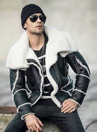 Men S Shearling Jacket Turmeric Wool B3 Flight Jacket Short Fur Leather Jacket Australia Wool Ma Cool Jackets For Men Mens Shearling Jacket Jackets Men Fashion