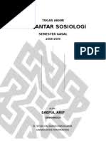 Cabang sosiologi ini semula dikenal dengan berbagai nama; Resume Buku Pengantar Sosiologi Karya Kamanto Sunarto 1