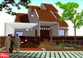 Rumah merupakan aset yang sangat. Kumpulan Foto Desain Rumah Pinggir Sawah Terpopuler