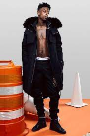 Rapper 21 Savage Models Off White S 2016 Fall Winter Collection 21 Savage Rapper Savage