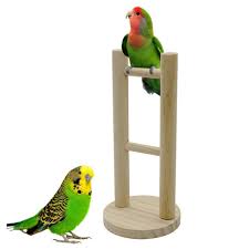 Parrot Bird Bath For Cage Parrot Toys For Bird Cockatiel Stand Wood Accessories Pet Ladder Cage Decoration Perch Budgie Parakeet Perc Bird Cage Decor Diy Bird Cage Bird Cage Accessories
