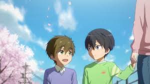 Some Baby Makoharu Scenes From Free Timeless Medley Bonds They Are Absolutely Precious And Look At The Beautiful Tachi Free Anime Free Eternal Summer Anime