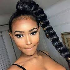 This is such a natural hairstyle. 64 Weave Ponytail Hairstyles You Can Try Hair Theme