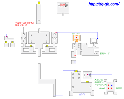 ドラクエ6 ムドーの城マップ データ