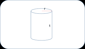 V = ½ × π × r² × t. Mencari Volume Tabung Jika Diketahui Jari Jari R 7 Cm Dan Tinggi T 10 Cm Solusi Matematika