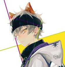 White hair anime boyn green eye. Anime Guy White Hair Yellow Orange Eyes Animal Ears Casual Anime Guys Anime Boy Anime Neko