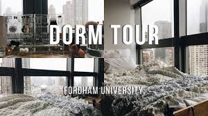 And the taller but quieter presence of the residence hall, with a slender. College Freshman Dorm Tour Fordham University 2019 Bella King Youtube