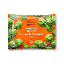 Whatever you do, do not steam these in the microwave. Frozen Brussel Sprouts 12oz Good Gather Target