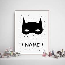 Framed prints, canvas, fine art, wall décor Personalised Batman Name Canvas Art Print Painting Poster Boys Bedroom Wall Art Decor Superhero Name Prints Kids Boy Room Decor Buy At The Price Of 4 07 In Aliexpress Com Imall Com
