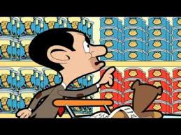 Mr Bean The Animated Series Super Trolley Youtube Mr Bean Animation Series Animation