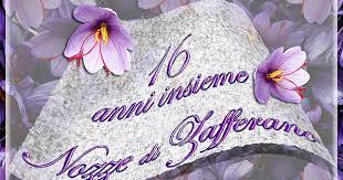 Nozze Di Zafferano Anniversario Da Festeggiare Con Cartolina E 5 Belle Frasi Anniversario Anniversario Di Matrimonio Anniversari