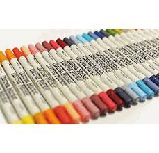 You start out with your lightest color. Tim Holtz Distress Markers Dual Tip Broken China Ranger Br Font Color Red Close Out 50
