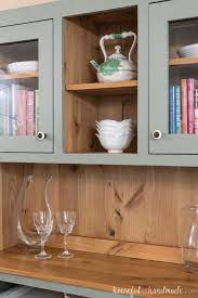 Working intentionally towards a well organized home that holds a business within 1300 square feet. Dining Room Hutch Build Plans Houseful Of Handmade