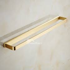 Buy gold towel rails and get the best deals at the lowest prices on ebay! Bathroom Brushed Brass Towel Bar Gold Wall Mount Kitchen Towel Rack