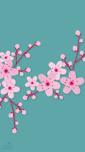 Cherry Blossoms Stylish Japanese Style Wallpaper Cherry Blossom Wallpaper Flower Wallpaper Iphone Wallpaper