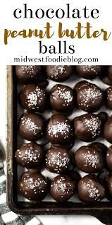 Chocolate Covered Peanut Butter Balls Recipe Chocolate Covered Peanuts Peanut Butter Balls Chocolate Peanut Butter