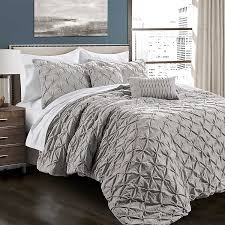 Light Gray Ravello 5 Pc Full Queen Comforter Set Kirklands