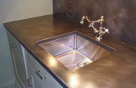 Everything you need to choose the right countertop. Ultimate Guide To Metal Countertops Countertop Specialty