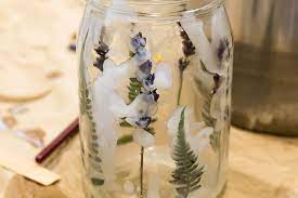 Free for commercial use no attribution required high quality images. Mason Jar Candles With Lavender And Pressed Flowers Diy Candles With Flowers Candle Diy Mason Jar Dried Flower Candles
