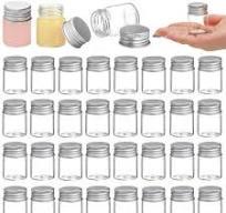 Amazon.com: Coloch 36 Pack 15ml Empty Glass Jars with Screw ...
