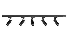Upo Led Track Lighting Kit 5 Lights 1500lm 15w Cri90 4000k 24 Beam Angle Adjustable Track Head Easy Ins Track Lighting Kits Led Track Lighting Track Lighting