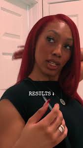 Check out my new youtube video! Finally dyed my hair red 🥀 link in bio!  #intensereddye #adoredye #richamber #watercoloringmethod