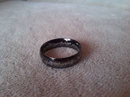 Black Ace Of Spades Ring My New Ace Ring And Yes It Is A Black Lord Of The Rings Ring Ace Ring Ace Pride Black Rings