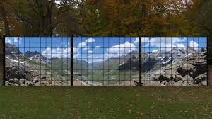 Sichtschutz Von Zaunblick Fur Ihren Garten Riesige Panoramabilder Zum Bestaunen In 2020 Sicht Schneelandschaft Berglandschaft