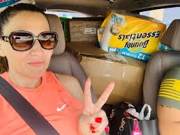 Lost Large Blue Box in Hurricane near DMV