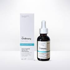 A concentrated serum for hair that looks thicker, denser, fuller, and healthier. The Ordinary Multi Peptide Serum For Hair Density Nutroone