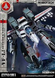 prime 1 studi 2019年第2季派貨 限定1000隻各有獨立編號 non scale pre painted statue figure robotech vf 1j officers veritech guardian robotech macross robotech japanese anime