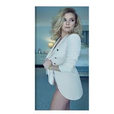 Amazon.com: WSXCWQ Póster artístico sexy de la actriz canadiense Emily  VanCamp 3 Póster en lienzo para habitación, póster estético estilo marco de  10 ...