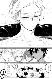 秘密18 西４a22aさんはtwitterを使っています キャスニキと混浴 オジクー オジキャスニキ 賢光 ギルクー 要素あり https t co tce1knqzwz twitter 描画ベース fgo イラスト イラスト