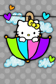 Umbrella Hello Kitty Hello Kitty Art Hello Kitty Hello Kitty Wallpaper