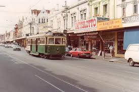 Sydney Road In The 1970s The Continental Hot Bread Shop Still Has The Same Sign Melbourne Tram Melbourne Street Victoria Australia