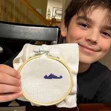 Mountain Sunrise Counted Cross Stitch Kit