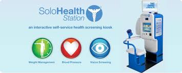 Solo Health Station Interactive Self Service Health Screening Kiosk